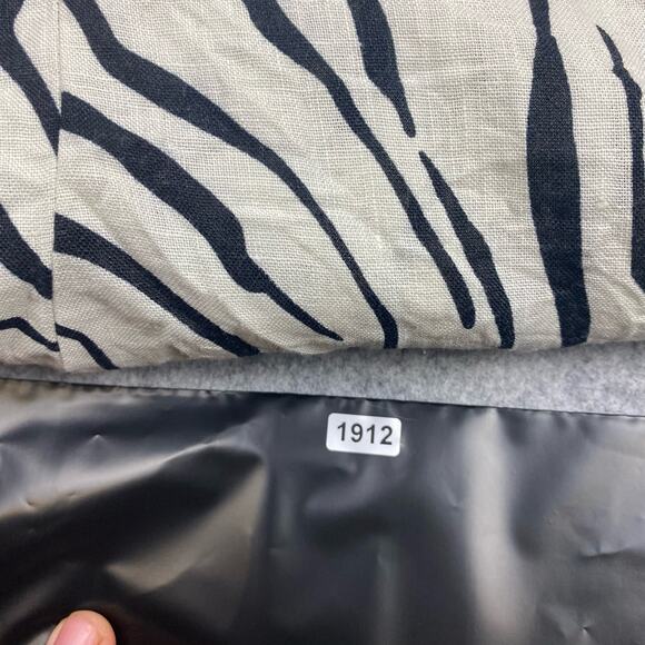 Chico’s jacket women’s L cardigan open Lagenlook geometric zebra boho‎ bold - Picture 11 of 11